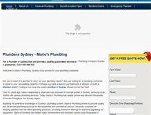 Tablet Screenshot of mariosplumbing.com.au